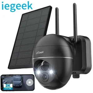 ieGeek 5MP outdoor surveillance camera battery