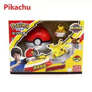Genuine Pokemon Toys Ball Battle Gyro Pikachu Charmander